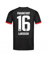 Eintracht Frankfurt Hugo Larsson #16 Bortedrakt 2024-25 Korte ermer